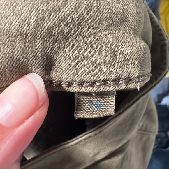 Olive Green Women's Shorts - Picture 6 of 6